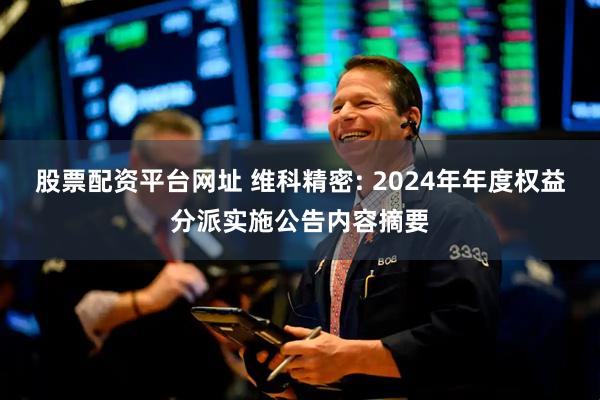 股票配资平台网址 维科精密: 2024年年度权益分派实施公告内容摘要