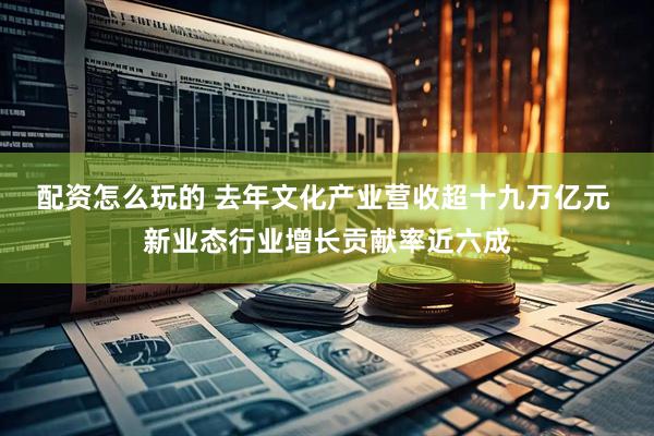 配资怎么玩的 去年文化产业营收超十九万亿元 新业态行业增长贡献率近六成